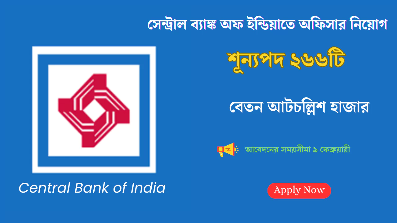 Central Bank of India ZBO Recruitment 2025